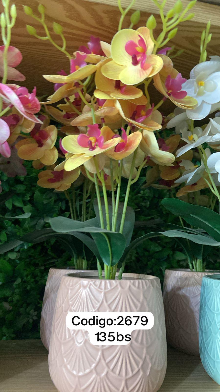 Flores de plástico-2679